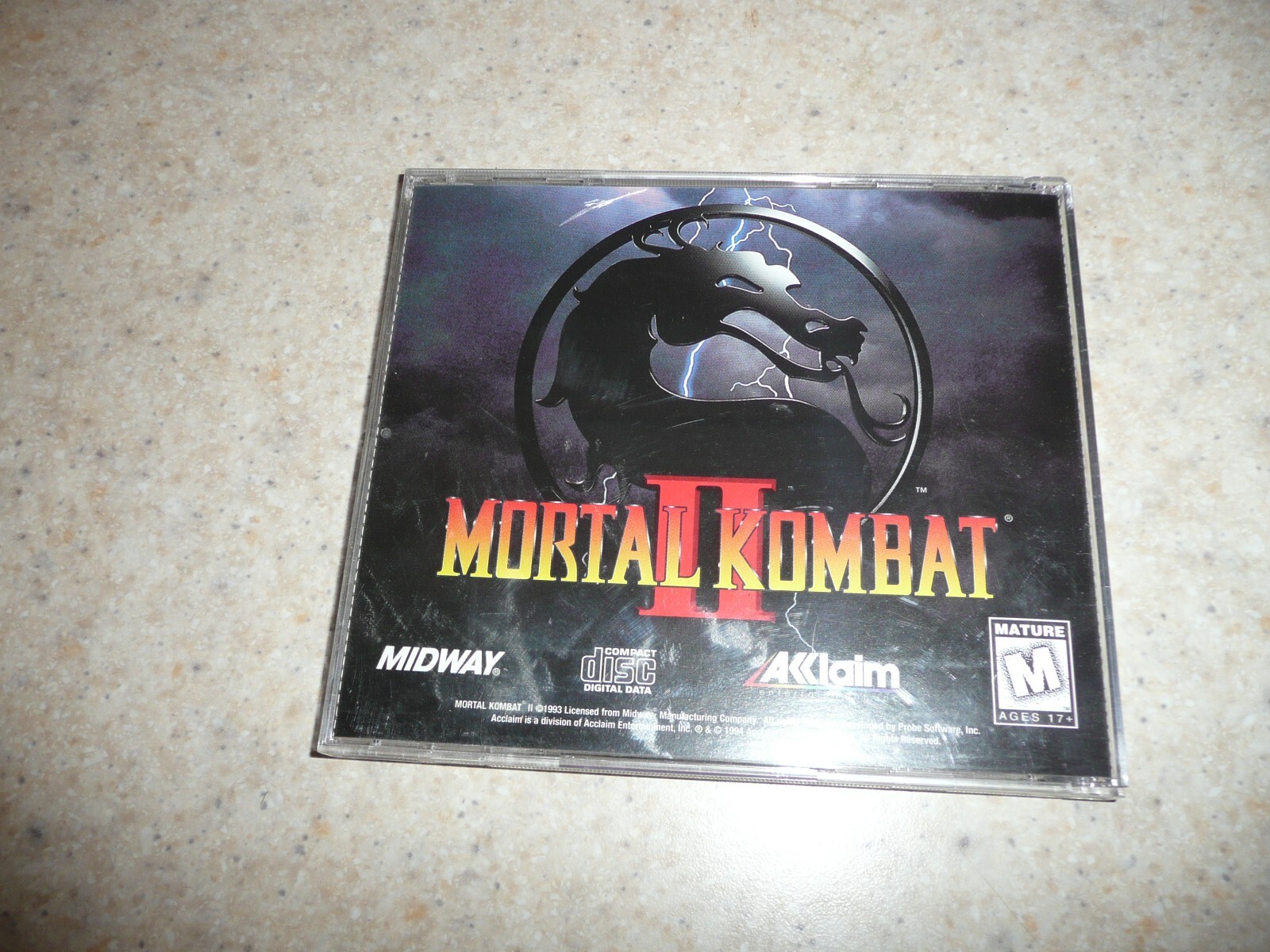 Dos Computer Cd Rom Mortal Kombat 2 - 1993 MS-DOS PC CD-Rom Game | eBay