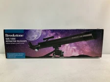 Brookstone 50x/100x Refractor Telescope