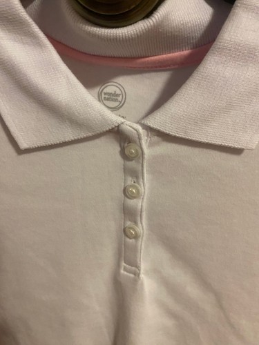 NEW GIRLS SIZE XL 14-16 WONDER NATION LONG SLEEVE SCHOOL UNIFORM POLO SHIRT - Picture 5 of 8