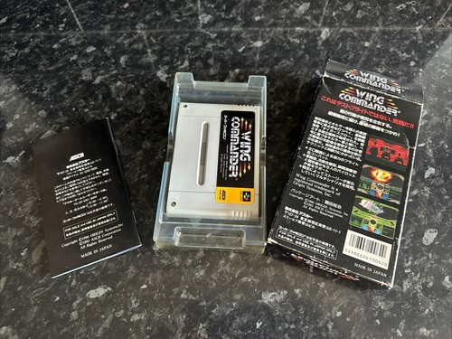 Wing Commander Nintendo Super Famicom boxed W/ Manual - Picture 3 of 3