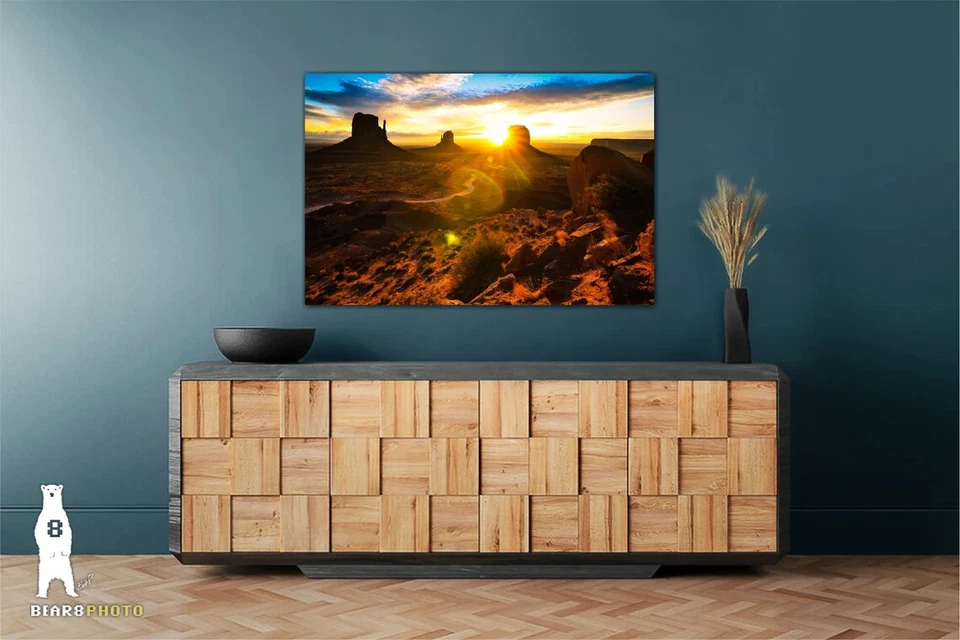 Monument Valley Sunrise — художественные пейзажные фотопечати — SW-декор - Изображение 4 из 4