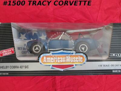 1993 Shelby Cobra 427 SC 7346 7386 American Muscle Blue/White Ertl