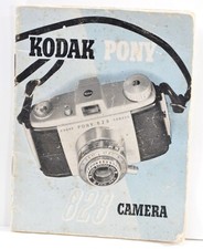 Vintage Kodak Pony 828 instruction manual from 1949 NICE SHAPE