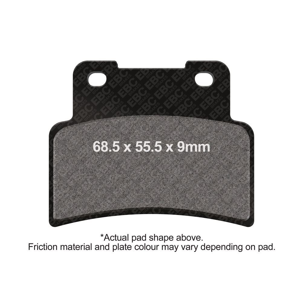 EBC Motorcycle Brake Pads DMX Front Left for Aprilia Shiver 750 GT ABS 2010-2012