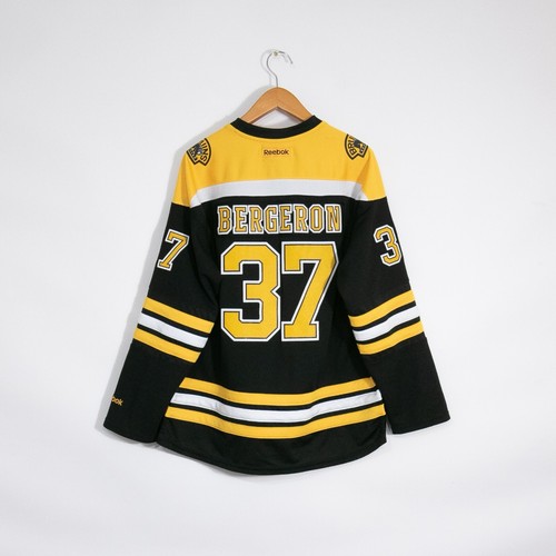 Maglia Reebok Boston Bruins donna 2XL - numero 37 Patrice Bergeron NHL Hockey - Foto 6 di 10