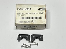 Genuine Unox KVM1490A Cheftop Bakertop 2 Piece Handle Screws Cover Kit