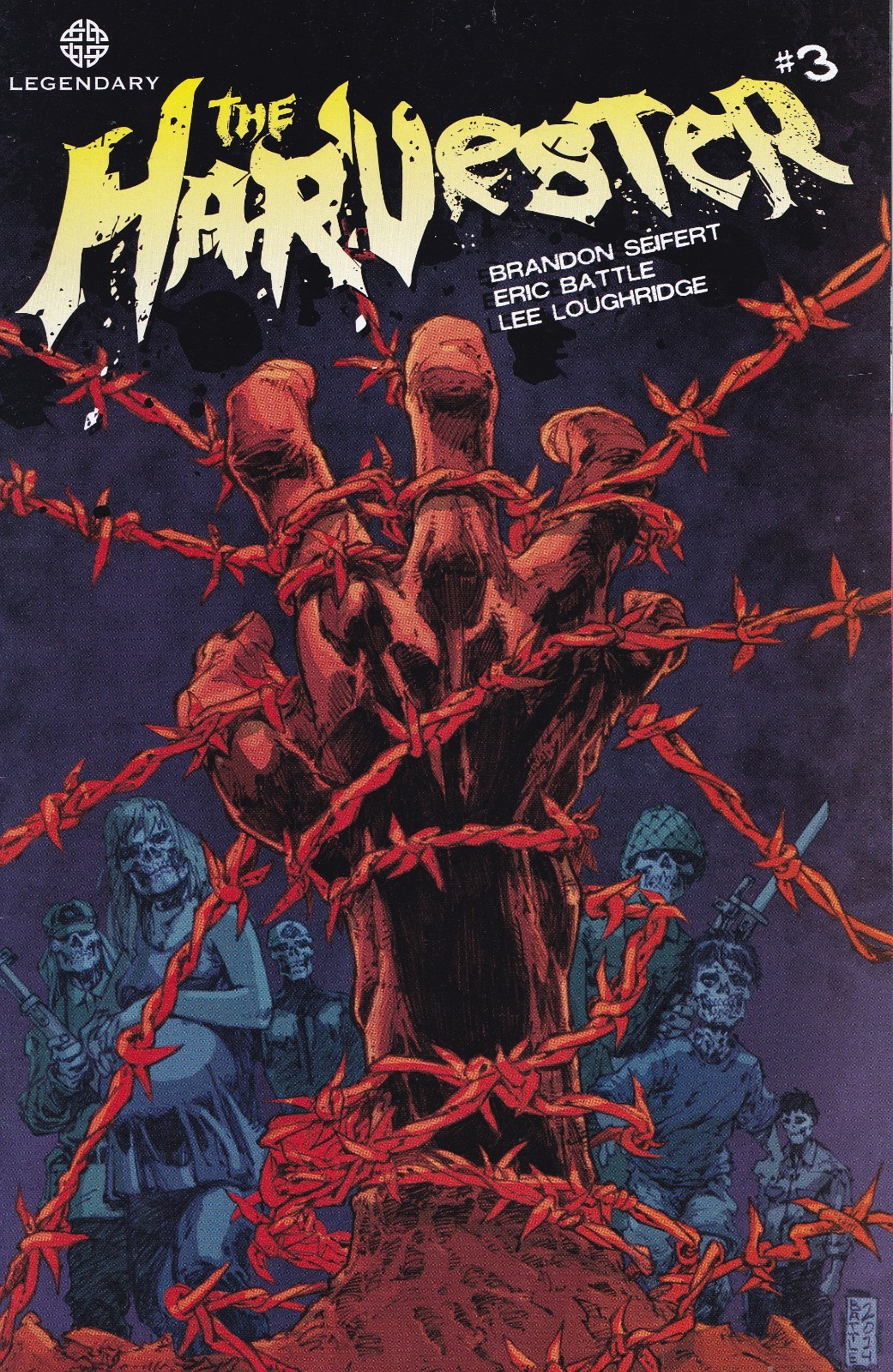 HARVESTER #3 Back Issue