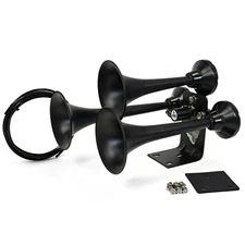 HornBlasters Mini Outlaw Stealth Black Train Horn