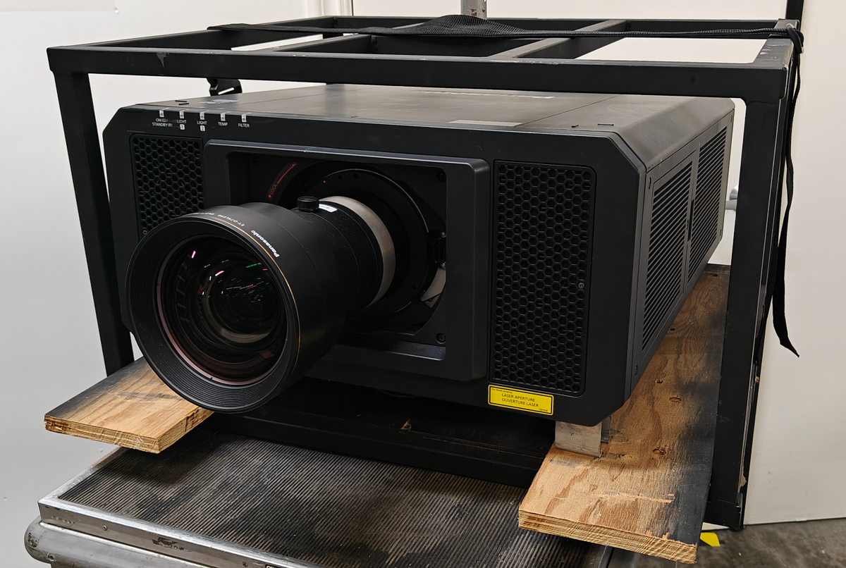 Panasonic PT-RZ12K WUXGA Laser Projector 12k Lumens, ET-D75LE50