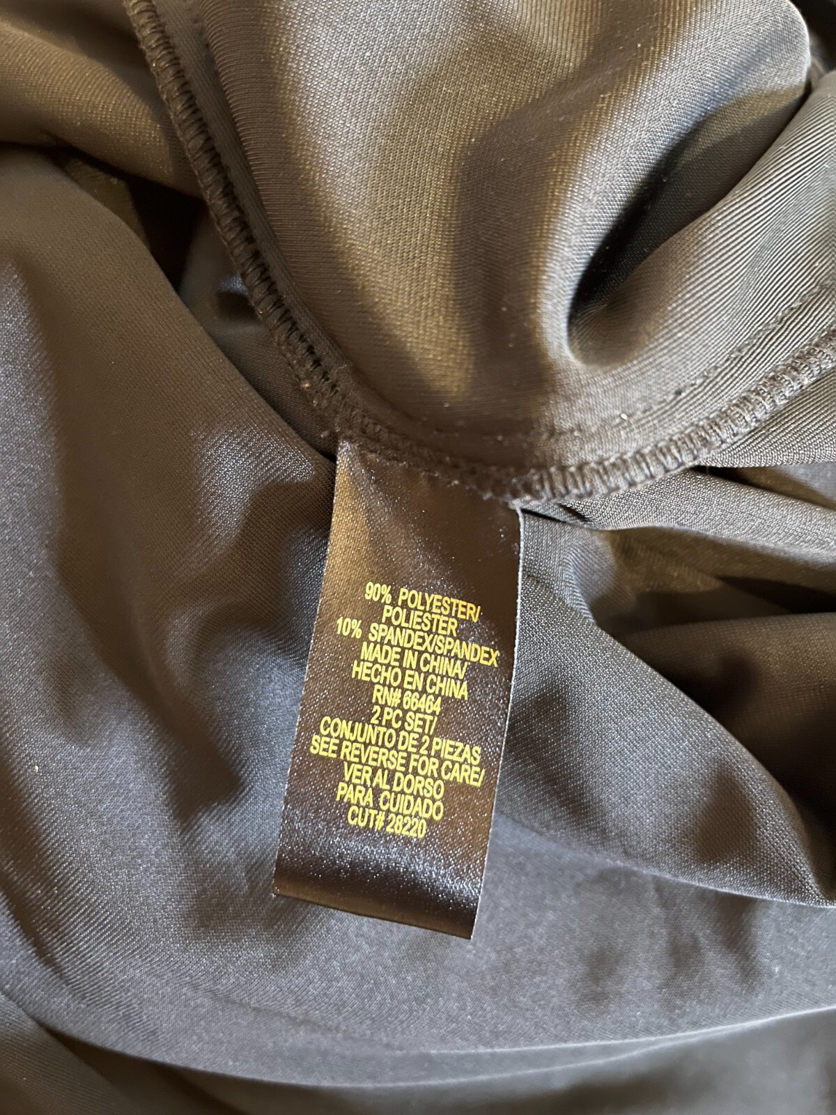 Studio I Size 8 Stretchy Velvet Tank Dress Sleeveless Pullover Black