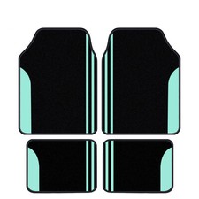 4 Pcs Universal Carpet Car Floor Mats Set Protector Anti-slip Odorless Fashion
