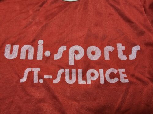 ADIDAS VINTAGE WEST GERMANY 70s 80s FOOTBALL SHIRT ROT SOCCER TRIKOT LANG M - Bild 4 von 9