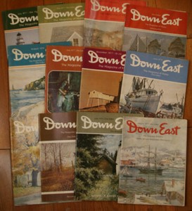 DOWN EAST The Magazine of Maine 5 Vintage Issues 1975, 1976 & 1977 ME