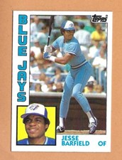 1984 Topps Baseball - Jesse Barfield #488 Blue Jays