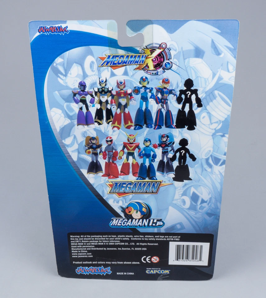 Capcom *Megaman 15th Bass* 2004 Jazwares Action Figur New / Neu - Bild 2 von 4