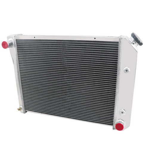 3 Row Aluminum Radiator for 68-74 Chevy Nova 68-71 Chevelle 80-88 Monte Carlo - Picture 2 of 9