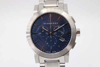 Burberry The City BU9363 Men's Watch - Silver for sale online | eBay