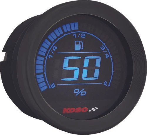 Koso North America Digital Gauge Cluster - Black Motorcycle Street Bike BA050903 - Image 2 of 4