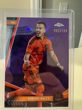 Amine Bassi (Houston Dynamo) 2024 MLS Chrome Purple Numbered /199