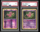 PSA 9 Mew #029 2016 SEQUENTIAL PAIR Holo / Reverse Foil Fates Collide Pokemon