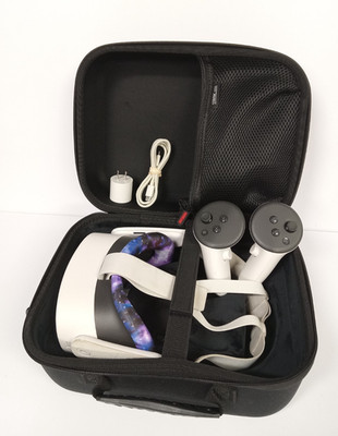 Meta Oculus Quest 3S (128GB, White) VR Headset w/ Controllers - Fully Functional