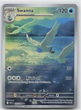 White Flare Swanna 110/86 Illustration Rare Pokemon NM Gemi on eBay
