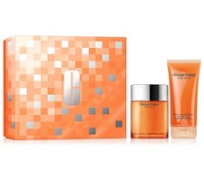 Clinique Happy For Him Gift Set. Full Size Cologne  Body Wash