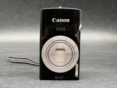 Canon IXUS 185 Digitalkamera Schwarz 20MP 8x Zoom Kompakt Vintage - Bild 1 von 4