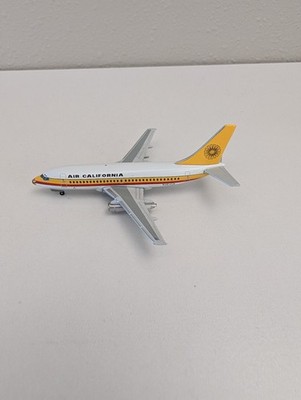 Gemini Jets Black Box 1:400 Air California Boeing 737-200 N464GB Sundial Rare