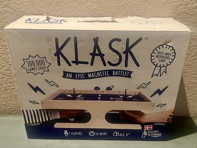 KLASK AN EPIC MAGNETIC BATTLE GAME IN BOX COMPLETE 