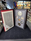 1989 Canada Proof Set 7 Coins Royal Canadian Mint 50% Silver Dollar
