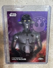 Topps Chrome Star Wars Ahsoka Professor Huyang Serial Numbered Card #148