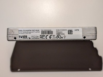 Burlywood 4TB Enterprise SSD U.2 NVME