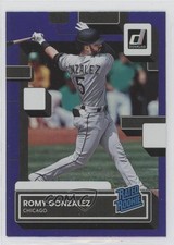 2022 Panini Donruss Rated Rookie Holo Purple Romy Gonzalez #78 y4f
