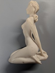 Female Figurine Bust Vintage Style
