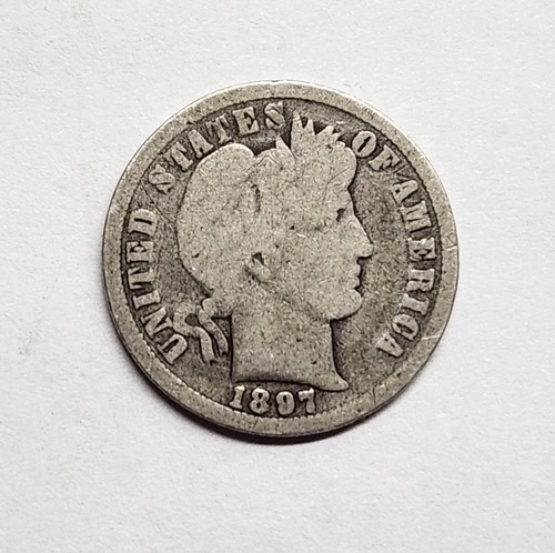 1897-O Barber Dime – Nice AG/G