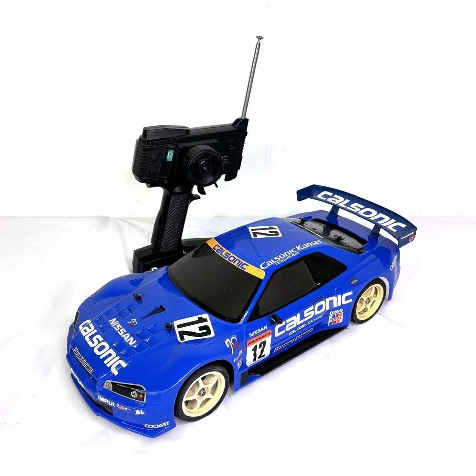 Tamiya Rc Car Xb Pro Calsonic Skyline Gt-r R34 1/10 Scale Rtr Electric On-road - Image 2 of 4