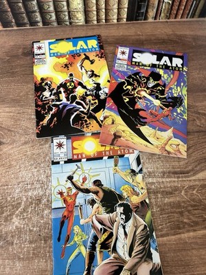 Solar Man of the Atom Lot of 3 Marvel Comics
