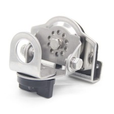 Stainless Steel Car Antenna Bracket Lid Hatchback Mount for Mobile Radio Antenna