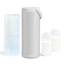 Portable Breast Milk Cooler for Travel, 22oz Large Capacity Breastmilk Chiller f