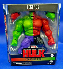 MARVEL LEGENDS COMPOUND HULK DELUXE FIGURE RED GREEN THUNDERBOLT BANNER
