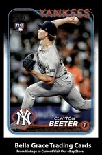 2024 Topps Update Clayton Beeter #US59 New York Yankees Rookie MLB Baseball 