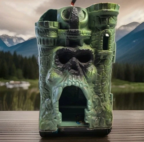 Vintage Mattel HeMan Castle Grayskull 1981 Masters of the Universe Shell