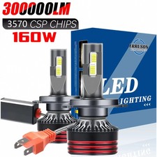 High-Power 380W 6000K LED Headlight Bulb for Car Bright Light Long Life Easy