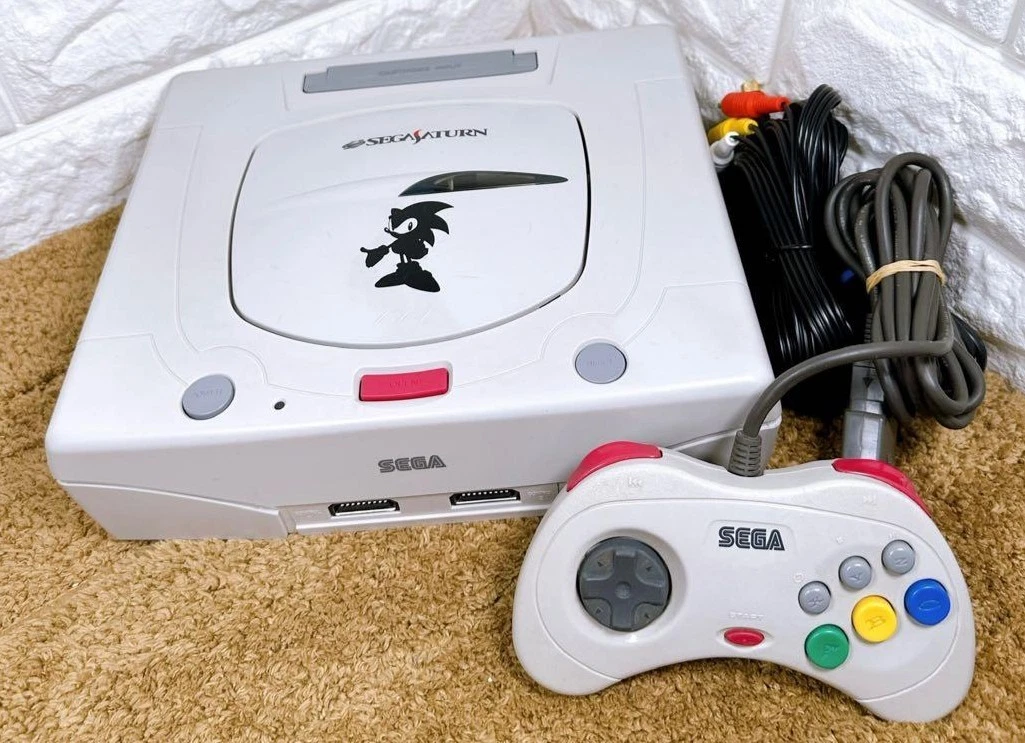 Sega Saturn Sonic Edition Console Toys R Us Exclusive Japan