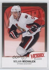 2009-10 Upper Deck Victory Black Milan Michalek #286 2a8
