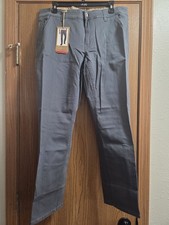 Weatherproof Vintage Men's Stretch Utility Pant, 5 Pocket, Gray 34 30