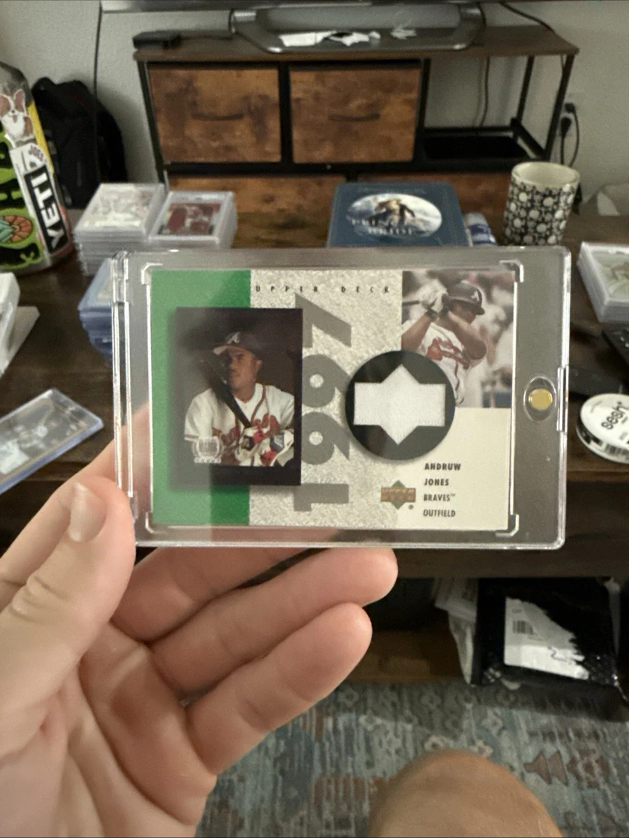 Upper Deck Authentics Andruw Jones #R-AJ 2002 for sale | eBay