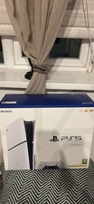 Sony PS5 Slim Blu-Ray Edition 1TB Versiegelt und Neue Spielekonsole - Weiß