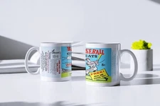 Vintage Style 1961 Baseball Wax Pack Wrapper 11oz Mug Cup New